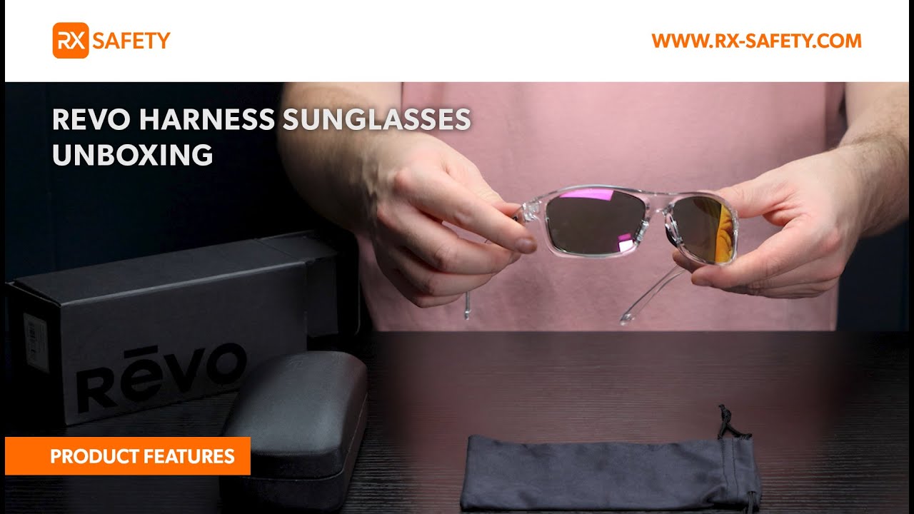 Revo Harness Sunglasses Unboxing | RX Safety