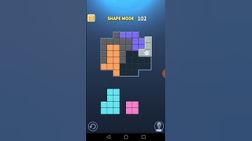 Block Puzzle King Shape Mode Level 102 Walkthrough Solution