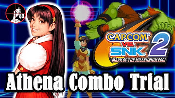 Athena Trials for Capcom vs. SNK 2 【カプエス2】(Hints in description)