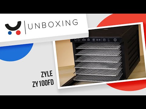 Toidukuivati ZYLE ZY100FD - Unboxing