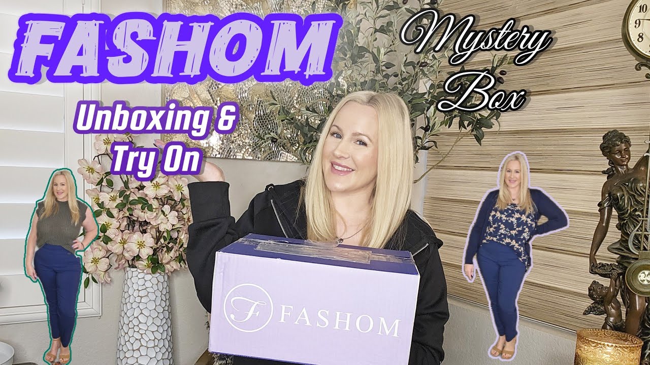 FASHOM Mystery Box | UNBOXING & TRY ON | MidSize Fashion