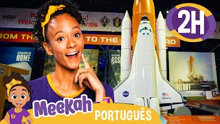 O Dia da Meekah no Kennedy Space Center! | 2 HORAS DA MEEKAH! | Vídeos Educativos para Crianças