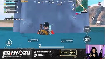 Mr Hyozu 1v4 against team PYRO❤️#_MR_hyozu❤️#elementrix❤️