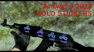ALL Antwerp 2022 HOLO STICKERS IN GAME