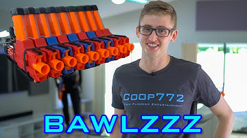 SHOOTING 430 NERF DARTS AS FAST AS POSSIBLE #8 | 9X RIVAL KHAOS PROJECT!