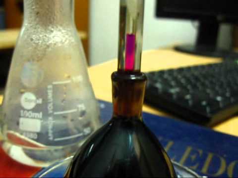 Expansion of Liquid on Heating - YouTube