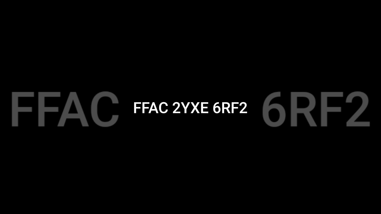FREE FIRE FFAC REDEEM CODE 😱||redeem now||