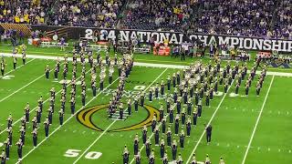 University of Michigan Band at College Football National Championship