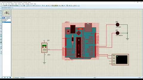 Sensor de Temperatura - Arduino y Simulación en Proteus