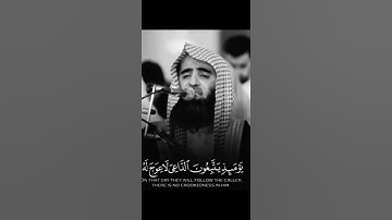 ويسئلونك عن الجبال القارئ محمد للحيدان..