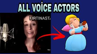 Brawl Stars All Voi̇ce Actors Wi̇th Pi̇per And Leon