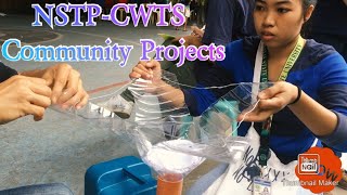 NSTP-CWTS COMMUNITY PROJECTS