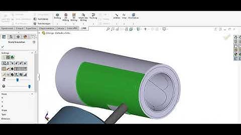 HSMworks 4 axis machined G code