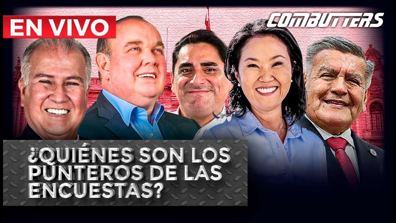 🔴EN VIVO –SORPRESA EN NUEVA ENCUESTA: ¿QUIÉN ESTÁ PUNTERO? | Combutters por Panamericana TV