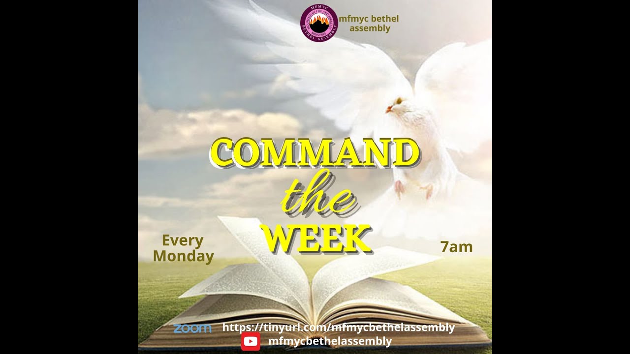 Command The Week Prayers | Online | April 4th 2022 - YouTube