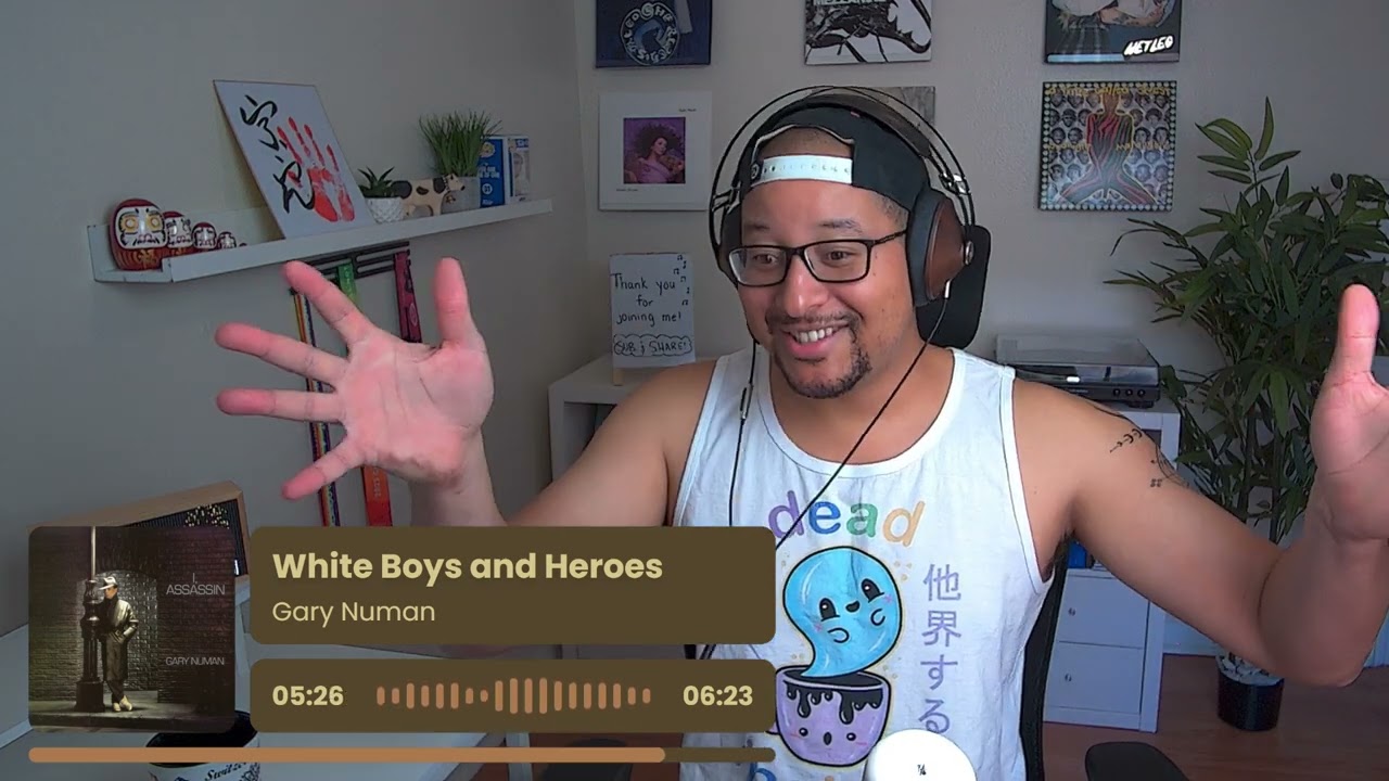 Gary Numan- White Boys and Heroes REACTION AND REVIEW