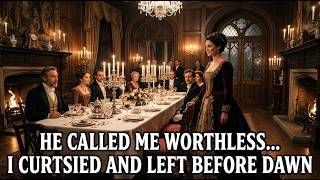 “She’s Not Worth Looking At,” the Duke Said—She Curtsied and Left Before Dawn