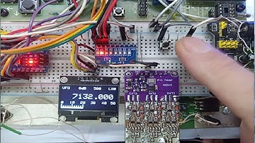Arduino VFO SI5351 analog HF RX ADE-1MH.