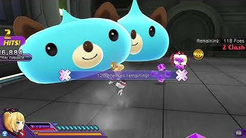 [4K] Hyperdimension Neptunia U : Action Unleashed : Dengekiko : Gameplay