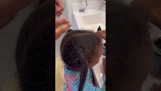 How to keep hair moisturized while in ponytails