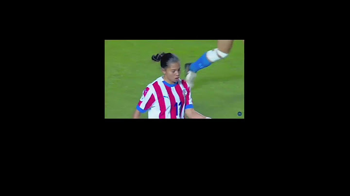 Gol de M F Acosta Leiva Paraguay vs Venezuela 1-1 copa América femenina 2025