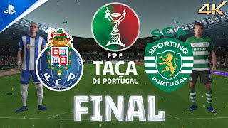 FC Porto - Sporting CP | FINAL da TAÇA DE PORTUGAL 23/24 | PS5 4K