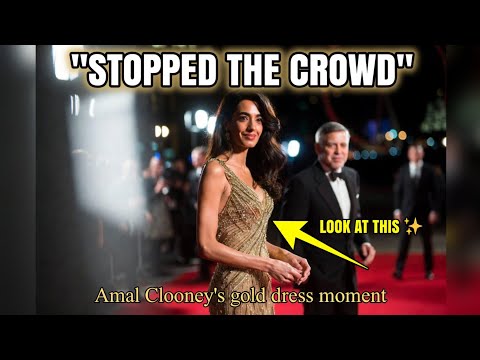 Video What George Clooney's Wife Wore Left the Entire Red Carpet Speechless