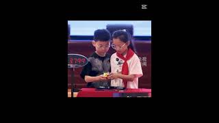 Two Young Geniuses Master the Rubik's Cube! 🤫 #shorts#rubikscube #talent #viral