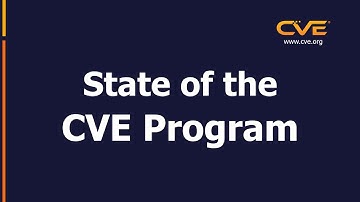 State of the CVE Program