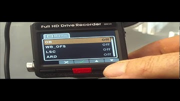 DR32 firmware screen