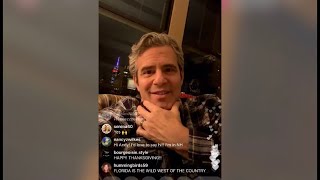 @Bravoandy | Andy Cohen's | IG Live 11/23/20!!