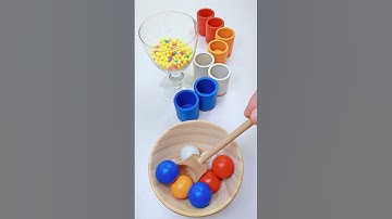 Color Sorting ASMR#asmr #funny #video #youtube #ytshorts