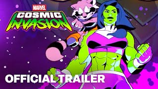 MARVEL Cosmic Invasion | She-Hulk & Rocket Raccoon Character Reveal Trailer