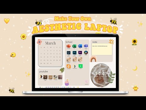 Hình Nền Máy Tính Công Nghệ - ☆GIAO DIỆN LAPTOP AESTHETIC SIÊU NGẦU, BẠN ĐÃ THỬ CHƯA? I CUSTOMIZE AESTHETIC LAPTOP