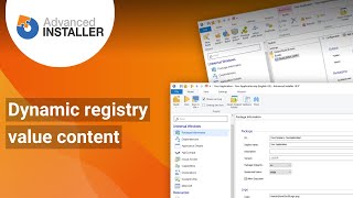 Dynamic registry value content