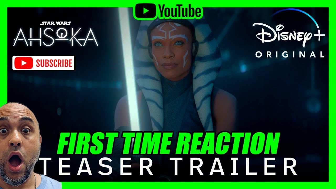 DISNEYPLUS STAR WARS AHSOKA TEASER TRAILER FIRST TIME REACTION ...