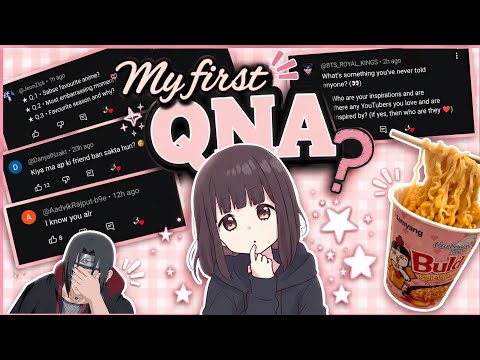 My first QNA video 🤧🫶|My real name?|some one asked me about my dark secret ☠️