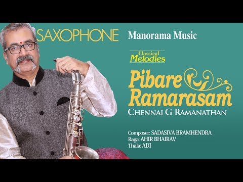 Pibare Ramarasam | Ahir Bhairavi | Chennai G Ramanathan