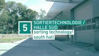 Station 5: Halle Süd - Sortiertechnologie (Erlebniswelt Wirtschaft bei Binder+Co)