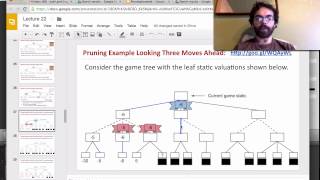 Game Trees with Pruning Example