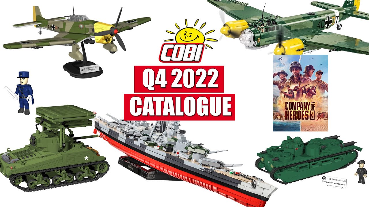 What could we expect in new COBI Q4 2022 catalogue? - Tanks, planes, buildings, battleships