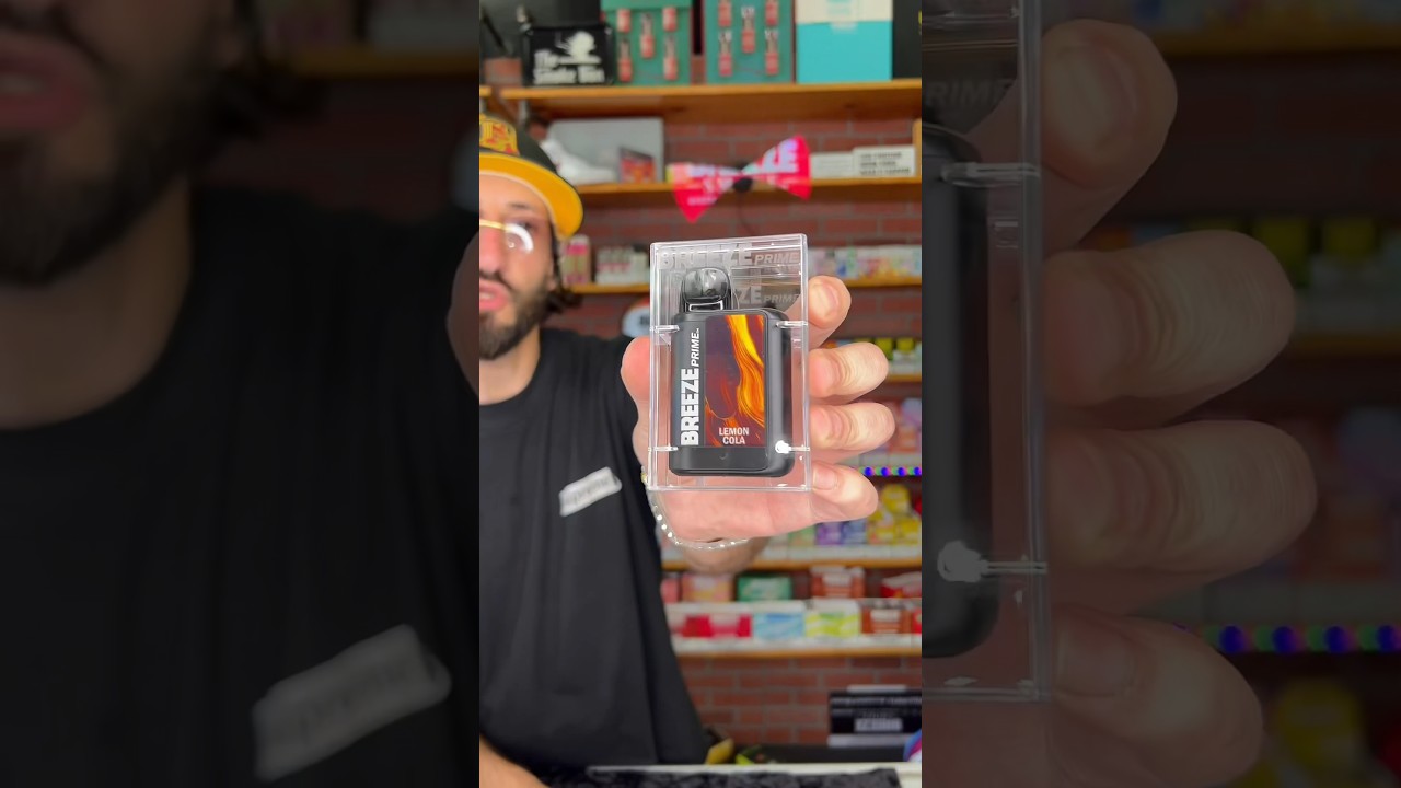 NEW! Breeze Prime 6000 puffs!! Lemon cola