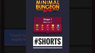 Minimal Dungeon RPG - Dungeon Crawler | #Shorts screenshot 2