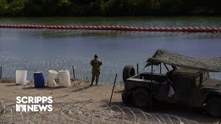 Appeals court orders temporary stay on Texas buoy barriers