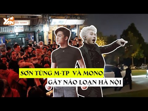 Video Sơn Tùng M-TP và MONO diễn chung ngày: Dàn vệ sĩ đông... - youtube