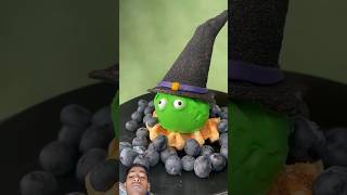 halloween dessert  - foodiebeats tiktok viral video - diy short video - funny witch hat #spookycute