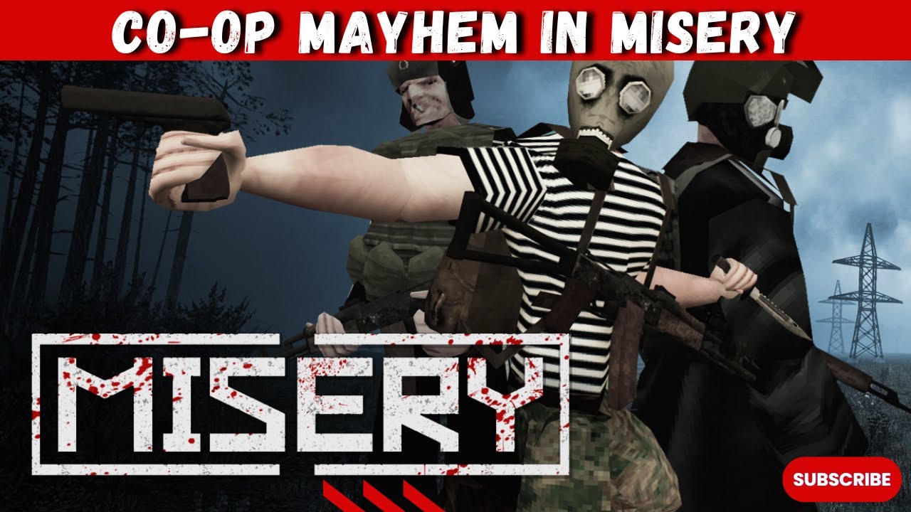 MISERY – Hardcore Co-Op Survival in a Nuclear Wasteland! With commentary