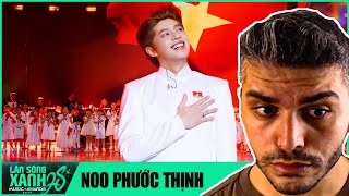 MASHUP NHÀ TÔI CÓ TREO MỘT LÁ CỜ x CÒN GÌ ĐẸP HƠN | NOO PHƯỚC THỊNH x DTAP | LÀN SÓNG XANH REACTION
