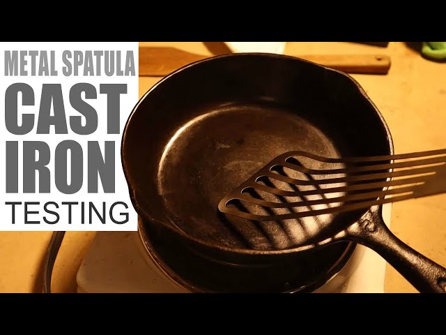 🍳What Really Happens When Using a Metal Spatula on Your Cast Iron Pan 