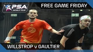 Squash: Free Game Friday - Willstrop v Gaultier - 2011 PSA Masters Final screenshot 3